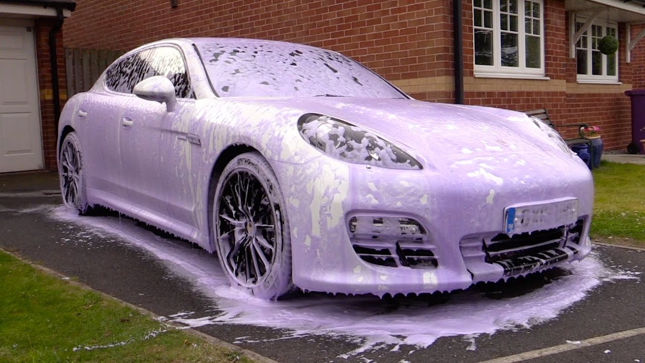 Porsche Panamera Purple Rinse You Porsche Panamera Purple Rinse