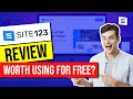 Site123 Review of 2020 🔥 Is Their Free Plan Worth Using?