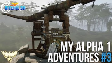 Ashes of Creation MMORPG - PLAYING CASTLE SIEGE | My Alpha 1 Adventures Ep. 3