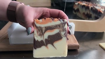 Making and Cutting A Custom Order Cold Process Soap | #1