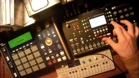 live loops - octatrack, mpc 1000 and op-1