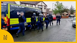 Police raid homes in Piccadilly Gardens drug crackdown