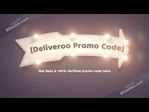 deliveroo new user code