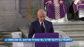 16102019 - La Commozione Del Questore Petronzi Nellultimo Saluto Alla Volante Due