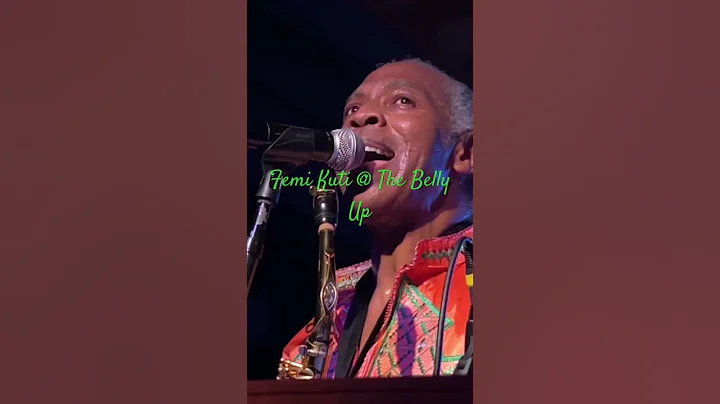 Femi Kuti & Positive Force @ The Belly Up 8/7/25