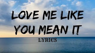 Download Lagu RF -Love Me Like You Mean It — Emotional Pop Love Song (Official Lyrics Video 2025) MP3