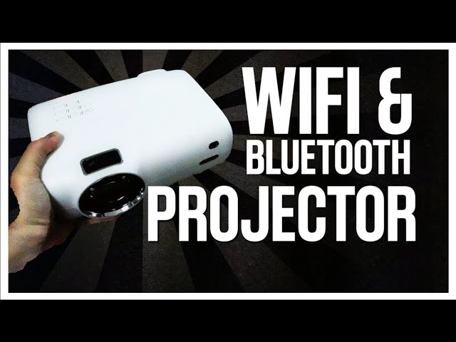 Vidéoprojecteur 5G WiFi Bluetooth, 9000L Mini Projecteur Portable