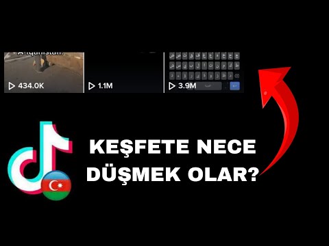 TİK TOK`DA KEŞFETE NECE DÜŞMEK OLAR?