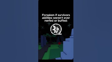 Forsaken if the spectre didnt buff or nerf survivors: