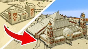 Minecraft, But You Can Upgrade Structures!!