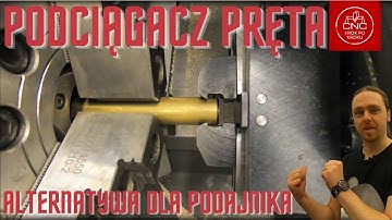 Podciągacz pręta na tokarce CNC - jak ułatwić sobie pracę? Haas ST20