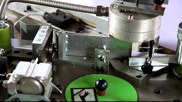 FBJ 505B manual straight and curve line edge banding machine operation video