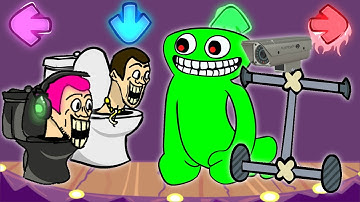 FNF Character Test | Gameplay VS My Playground | Amanda, Skibidi Toilet, Banban