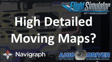 How to get HIGH DETAILED AIRPORT MOVING MAPS in ALMOST ANY AIRPLANE using NAVIGRAPH