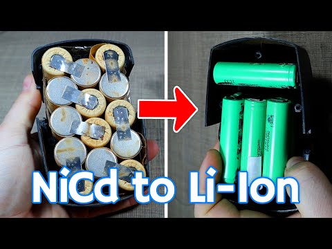 Vidéo: Un chargeur NiCad chargera-t-il les batteries lithium-ion ?