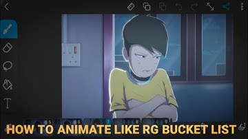 How to animate like RG Bucket List Secret || @RGBucketList 