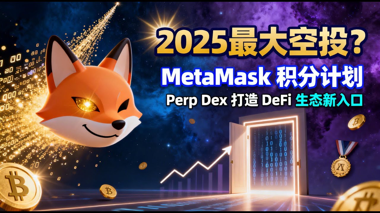 2025年最大空投？MetaMask推出积分计划与Perp Dex，打造DeFi生态新入口#MetaMask要发币了- YouTube