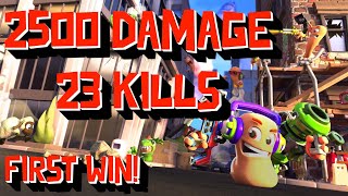 2500 DAMAGE, 23 KILL, WORMS RUMBLE FIRST DM WIN! | (No Commentary)