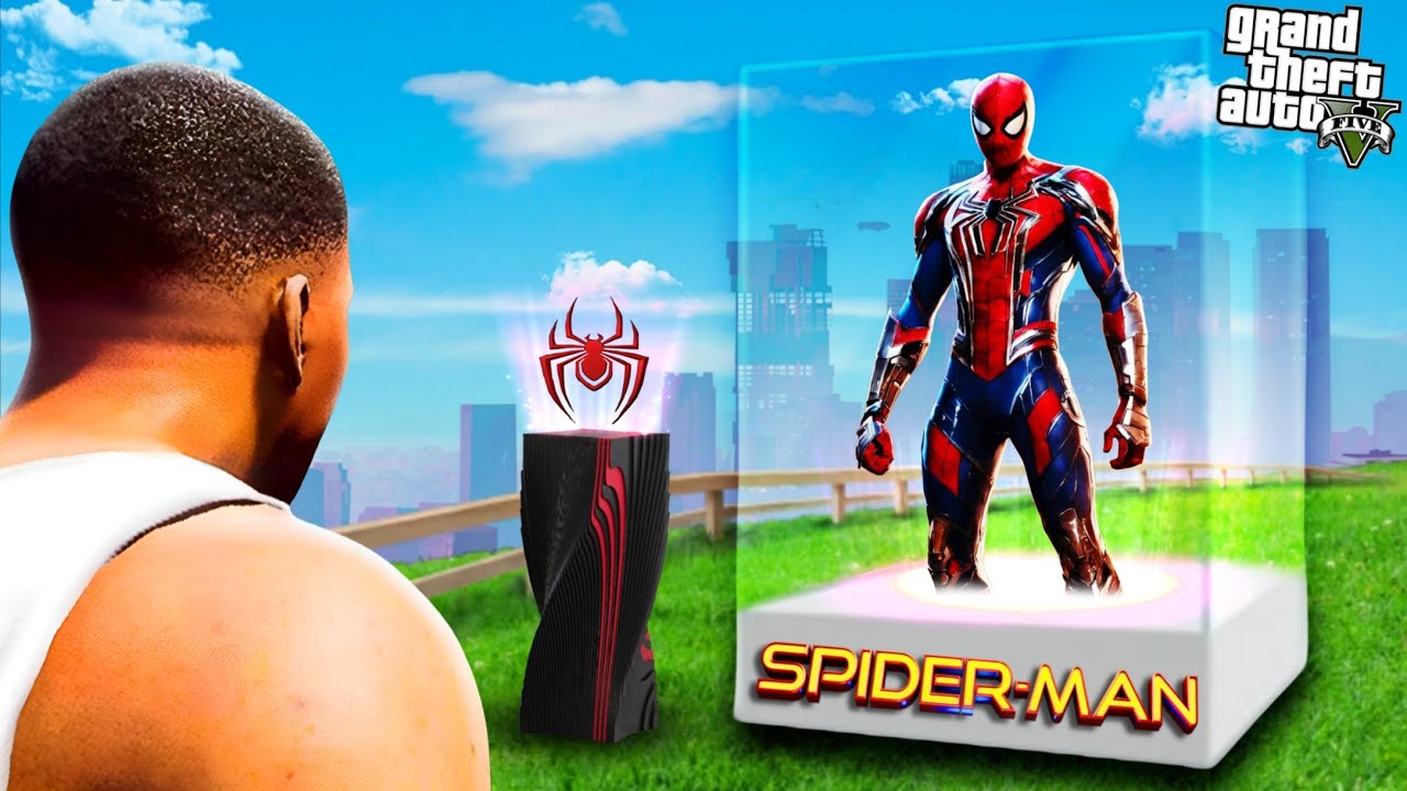 Franklin Found SECRET SPIDERMAN SUIT in GTA 5
