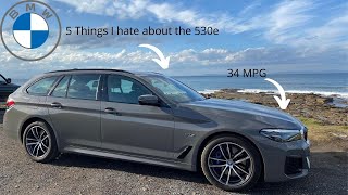 5 things I 'hate' about the BMW 530e touring