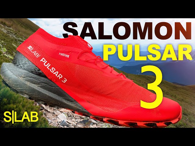 S/LAB Pulsar 3 is Salomon’s FASTEST lightweight trail running shoe?! 🥵⚡️⚡️⚡️ class=