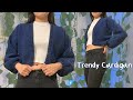 Trendy Crochet Cardigan Tutorial