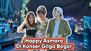 Mesra Banget Happy Asmara Di Konser Gilga Sahid Live Bogor