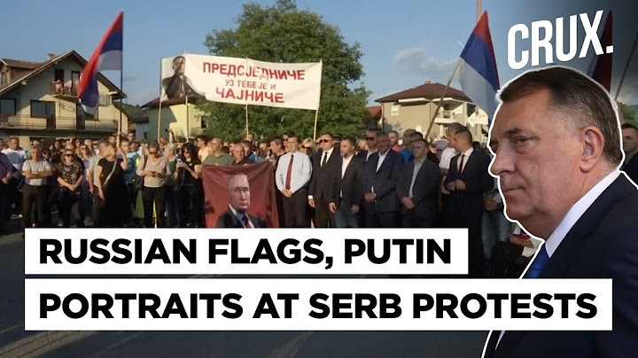 "Putin's Hot Spot Crisis Outside Ukraine" | Bosnian Serbs Rally For Pro-Russia Leader Milorad Dodik