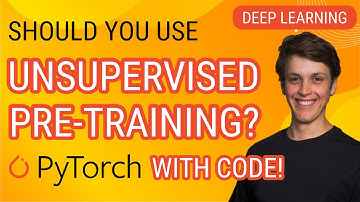 Unsupervised Learning Strategies for a CNN: Pytorch Deep Learning Tutorial