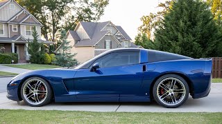 Raising a Lowered Car - C6 Corvette Build - 2