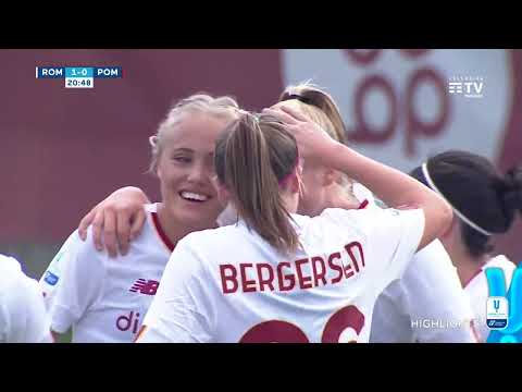 Roma-Pomigliano 2-0 | Due volte Kramzar | Coppa Italia Femminile Ferrovie dello Stato Italiane