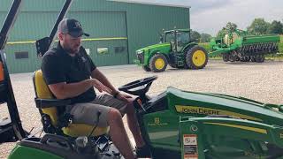 john deere 1025r features & operation