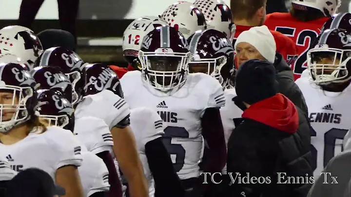 Ennis High School  vs Melissa High  School 5A Play...