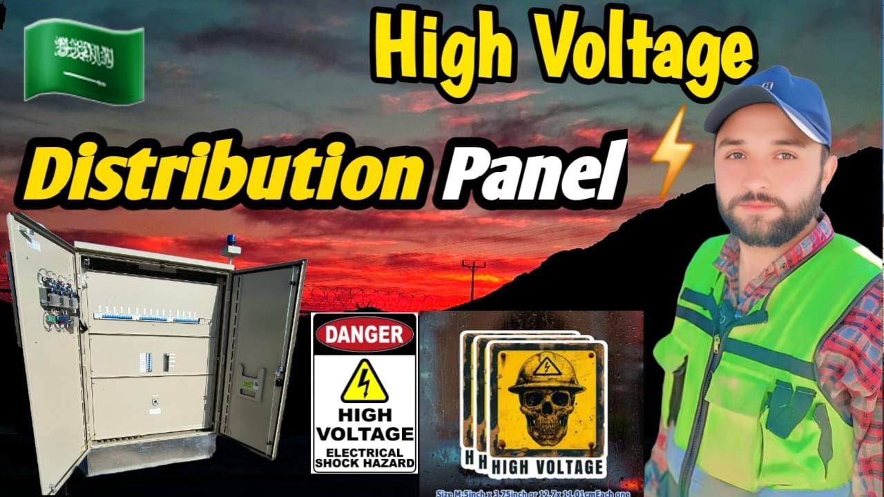 Distribution panel Termination |3phase|. Saudia Arabia 🇸🇦 - YouTube