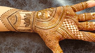 Front Hand Mehndi Design Easy Mehndi By S Art