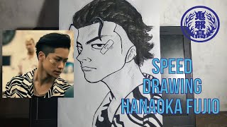 Speed Drawing Hanaoka Fujio High Low The Worst Manga Version Youtube
