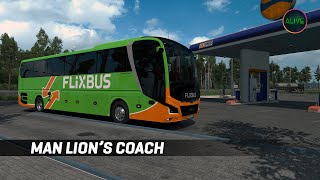 [ETS 2 1.38] ОБЗОР MAN LION'S COACH