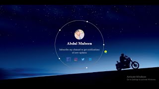 SVG Members section using HTML, CSS & JAVA SCRIPT