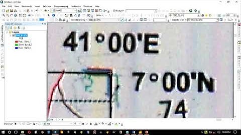 Georeferencing in ArcGIS 10.x (2)  | GIS and Remote Sensing Analytics