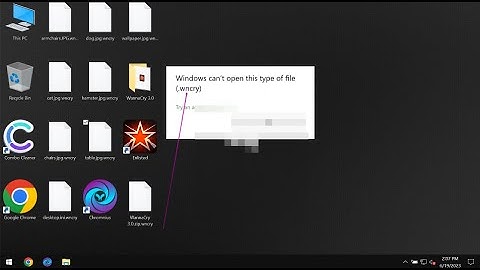 WannaCry 3.0 ransomware remvoval [.wncry file virus].