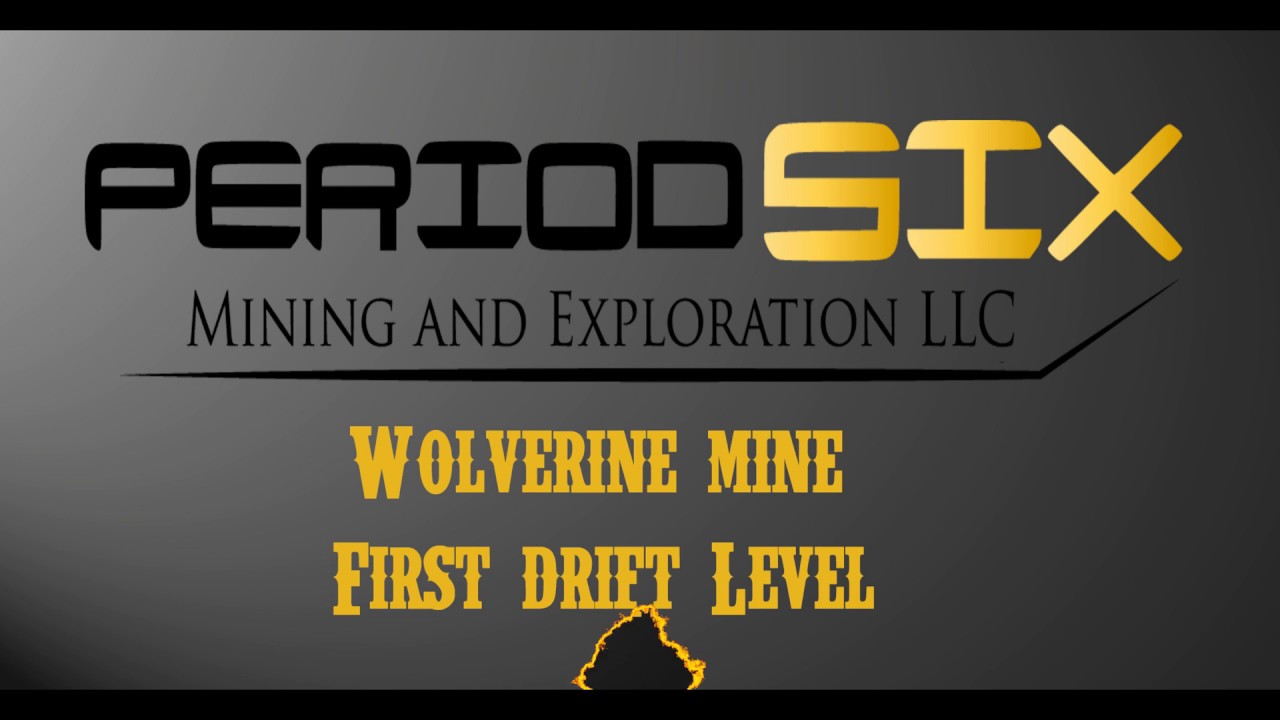 First Small Drift, Wolverine Gold Mine