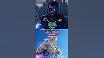 Godzilla vs Thor