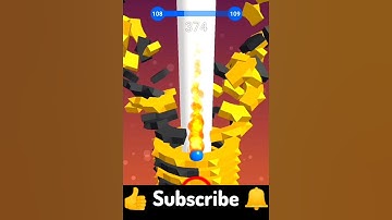 Level 108 Complete (Stack Ball) 🏀 #ytshorts #viral #shorts