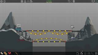 Poly Bridge 1 12 Double Decker High Rank Solution Youtube