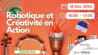 Celebrity Webinaire #28 - Robotique et Créativité en Action avec Thymio Profile