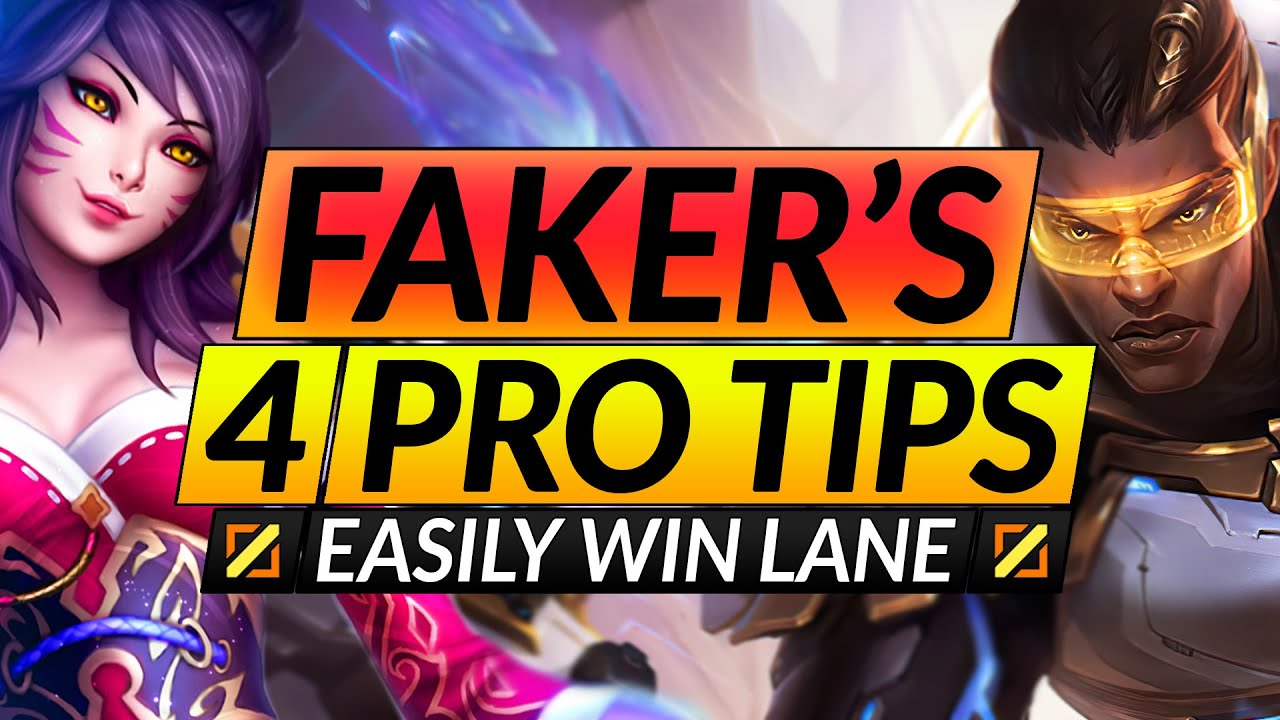 Top gaming tips from LoL legend Faker