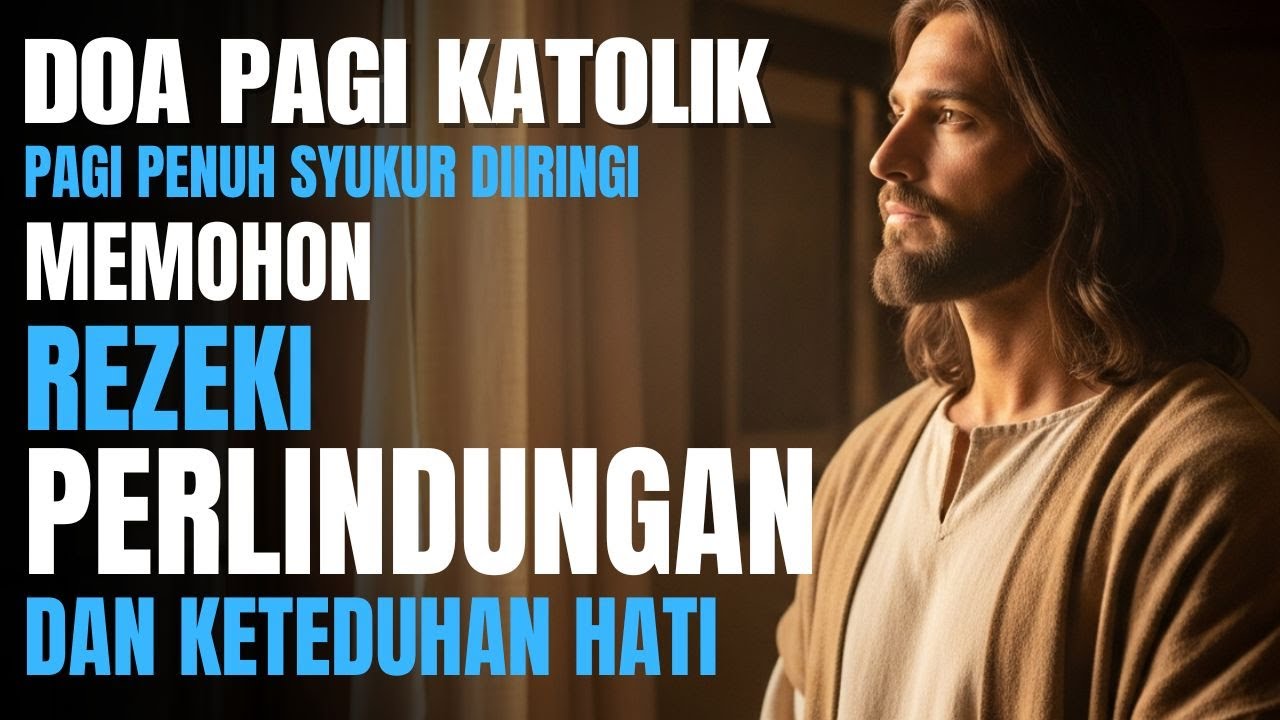 Pagi penuh syukur diiringi doa pagi memohon rezeki, perlindungan, dan keteduhan hati