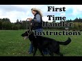 Kraftwerk K9 German Shepherds- First time Instructions for a First time handler!