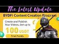 Bydfi  content creation update