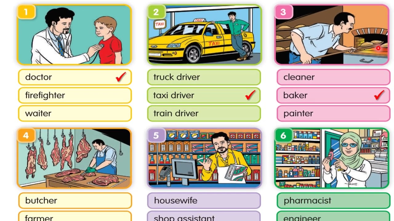 صفحة 18 انكليزي سادس ابتدائي